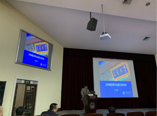 Prof. Guo's presentation on forum